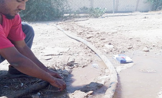 المياه تضبط اعتداءات على الخطوط في مناطق الشونة الجنوبية