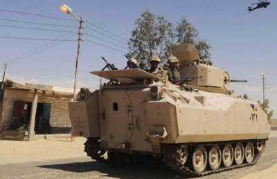 مقتل امرأتين جراء انفجار عبوة ناسفة في سيناء المصرية