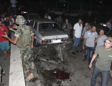 قتيل و11 جريحا في انفجار بطرابلس شمالي لبنان