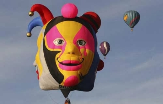 بالصور : مهرجان المناطيد الابداعية في المكسيك