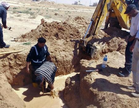 المياه المسروقة تكفي 81 الف مواطن المياه المسروقة تكفي 81 الف مواطن