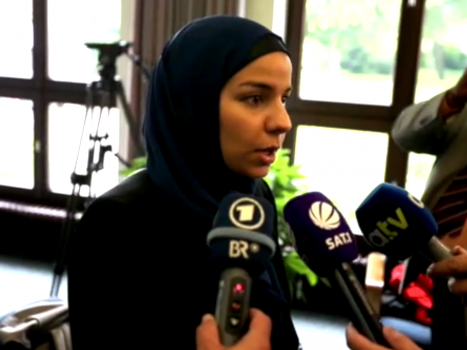 محامية مسلمة تربح قضية ضد منعها من الحجاب بألمانيا محامية مسلمة تربح قضية ضد منعها من الحجاب بألمانيا