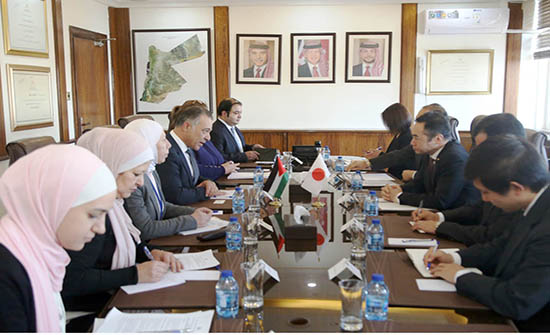 الاردن واليابان يبحثان أولويات الدعم للمرحلة المقبلة