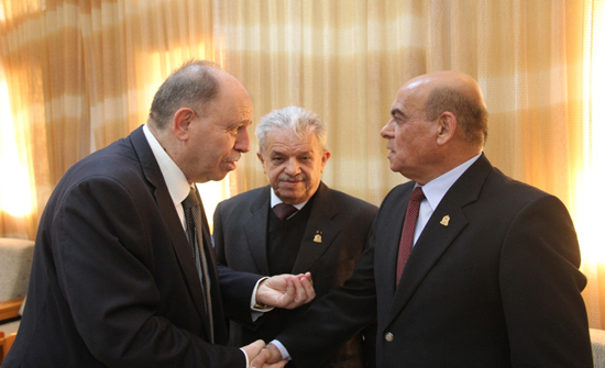 رئيس إربد الأهلية يحضر احتفال باليوم الدولي لمكافحة الفساد في اليرموك