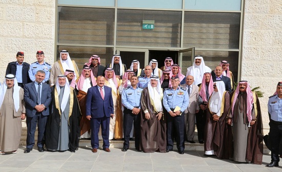بالصور : مدير الامن العام يلتقي مجلس محلي مركز امن ناعور