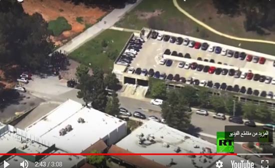 بالفيديو شاهد ..إطلاق نار قرب مقر شركة "يوتيوب" في كاليفورنيا