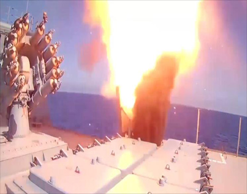 روسيا توجه ضربات صاروخية ضد تنظيم الدولة بسوريا