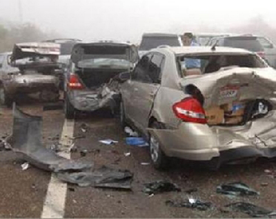 إصابة 5 أشخاص في حادث تصادم بمحافظة الزرقاء