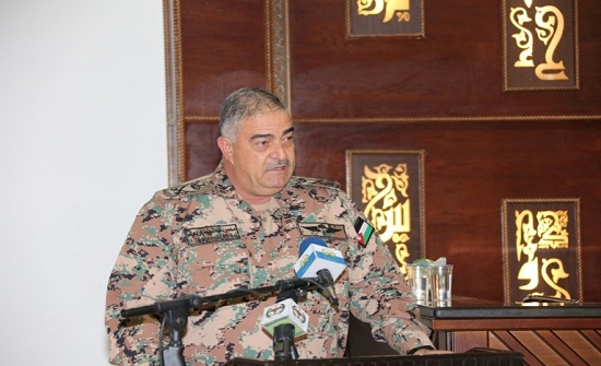 فريحات يزور المنطقة العسكرية الشمالية