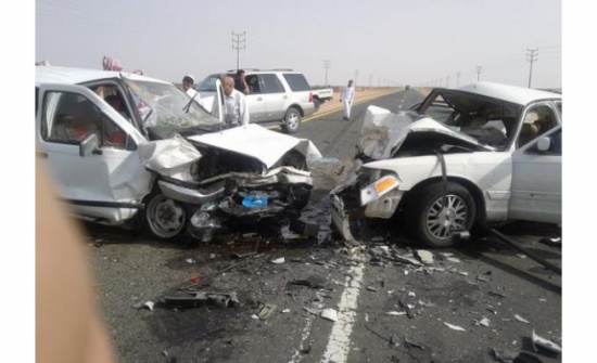 وفاة ثلاثة أشخاص اثر حادث تصادم في الكرك وفاة ثلاثة أشخاص اثر حادث تصادم في الكرك