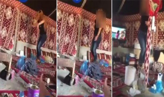 فيديو: رقص فتاة في بيت شعر يثير الاستياء في مواقع التواصل فيديو: رقص فتاة في بيت شعر يثير الاستياء في مواقع التواصل