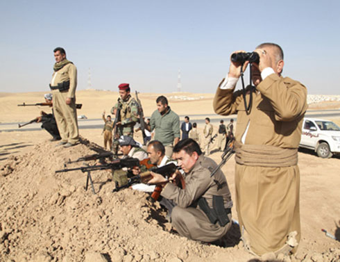 أمريكا: العراق يزود المقاتلين الأكراد بالذخيرة في خطوة غير مسبوقة