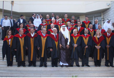 الجامعة الأردنية تمنح الدكتوراه الفخرية لوزير التعليم العالي السعودي الجامعة الأردنية تمنح الدكتوراه الفخرية لوزير التعليم العالي السعودي