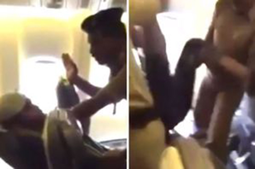 شاهد: ماذا حدث لمسافر هندي رفض ترك مقعده؟