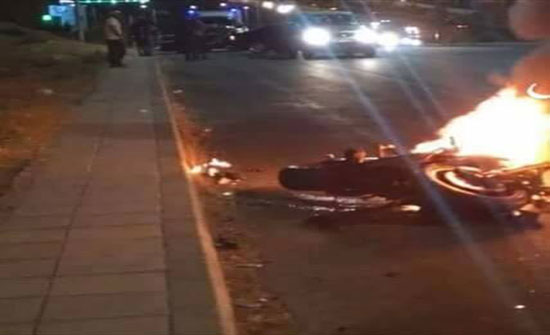 صور : أنباء عن وفاة ثلاثيني اثر حادث على طريق المطار صور : أنباء عن وفاة ثلاثيني اثر حادث على طريق المطار