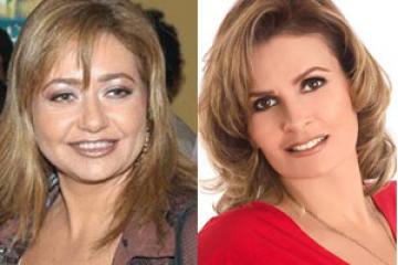 يسرا وليلى علوي في حالة إغماء داخل ميدان التحرير يسرا وليلى علوي في حالة إغماء داخل ميدان التحرير