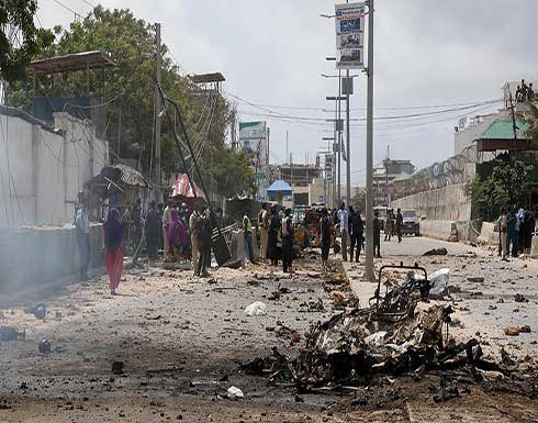 قتلى وجرحى في انفجارين ضخمين يهزان العاصمة الصومالية مقديشو قتلى وجرحى في انفجارين ضخمين يهزان العاصمة الصومالية مقديشو