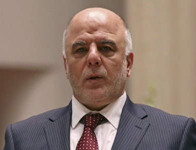 العبادي يأمر بوقف قصف المدن التي يقطنها مدنيون