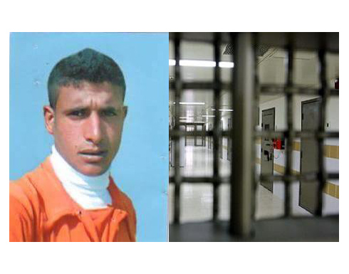 أسير فلسطيني يطعن ضابطاً إسرائيلياً في سجن ريمون أسير فلسطيني يطعن ضابطاً إسرائيلياً في سجن ريمون