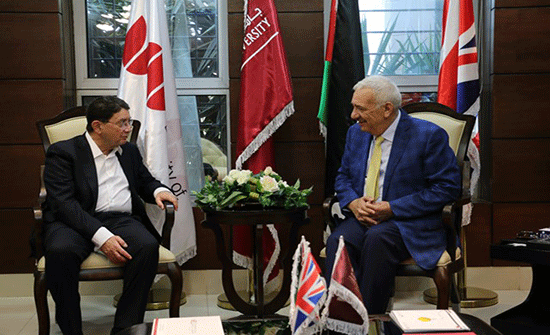الأمين العام لمنظمة السياحة العالمية يزور "الشرق الأوسط " الأمين العام لمنظمة السياحة العالمية يزور "الشرق الأوسط "