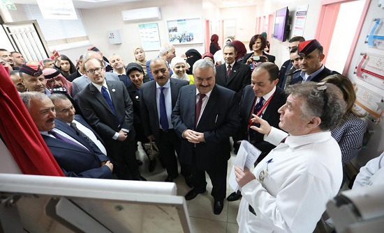 اربد..افتتاح قسم الأمومة والطفولة بمركز صحي الطيبة