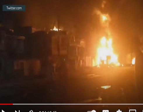 مصرع أكثر من 50 شخصا وإصابة العشرات بانفجار صهريج محروقات في هايتي (فيديو)