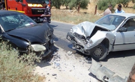 8 اصابات جراء حادث تصادم بالمفرق 8 اصابات جراء حادث تصادم بالمفرق