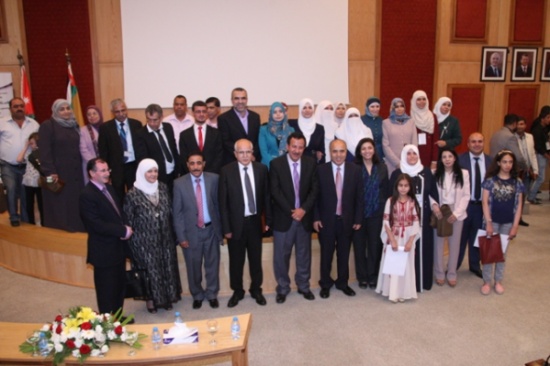 توزيع جوائز مسابقة علماء المستقبل / الأردن 2015 في "الأردنية"