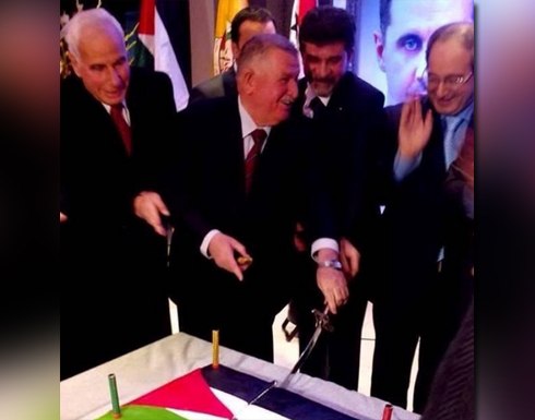 فتح تحتفل بانطلاقتها في دمشق بمشاركة من نظام الاسد فتح تحتفل بانطلاقتها في دمشق بمشاركة من نظام الاسد