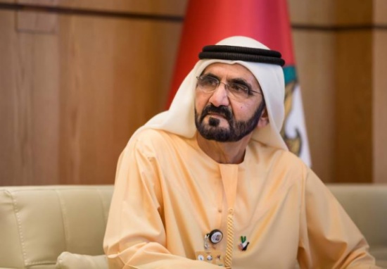 صور.. هكذا يعامل محمد بن راشد أحفاده في البيت
