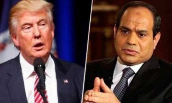 بالصورة ترامب والسيسي اصدقاء من 30 سنة