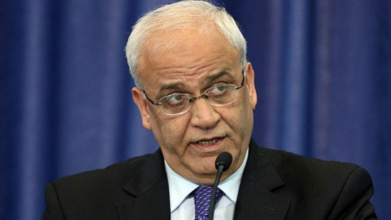 عريقات: رفض المبادرة الفرنسية تدمير لحل الدولتين