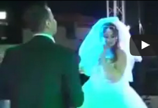 بالفيديو.. عروس لبنانية تبهرعريسها بغنائها «على بالي حبيبي» بالفيديو.. عروس لبنانية تبهرعريسها بغنائها «على بالي حبيبي»