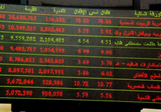 بورصة مصر تخسر 712 مليون دولار في أسبوع العنف بورصة مصر تخسر 712 مليون دولار في أسبوع العنف