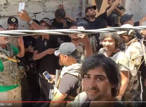 شاهد .. فيديو يكشف من الذي دمر جامع النوري ومأذنة الحدباء في الموصل