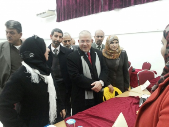 وزارة العمل تقيم المعرض الوظيفي الأول في لواء الرمثا