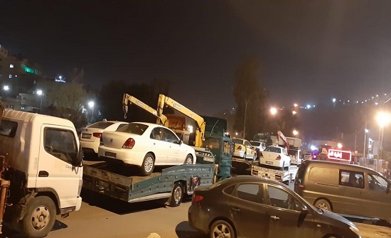 ضبط 331 مركبة و827 شخصاً خالفوا أوامر حظر التجول
