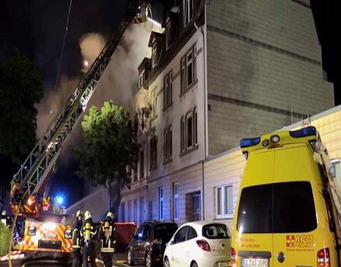 انفجار ضخم يدمر مبنى غربي ألمانيا.. ووقوع جرحى