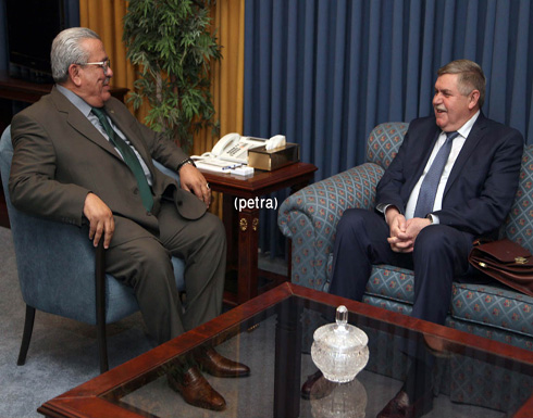 رئيس مجلس الاعيان يلتقي السفير الروسي