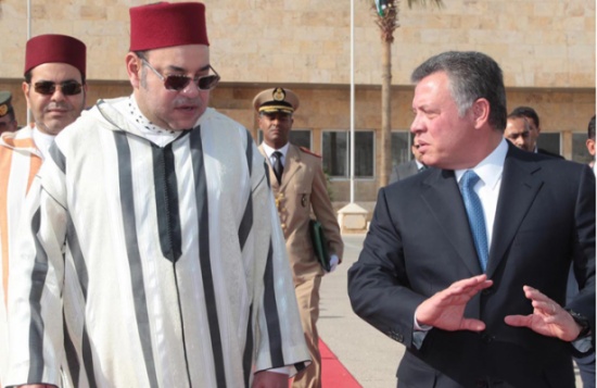 الملك يزور المغرب الملك يزور المغرب