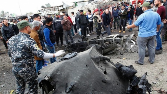قتلى وجرحى في انفجار سيارة مفخخة ببغداد قتلى وجرحى في انفجار سيارة مفخخة ببغداد
