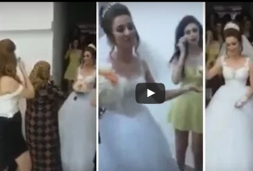 شاهد.. رقصة مميزة لعروس مع صديقاتها