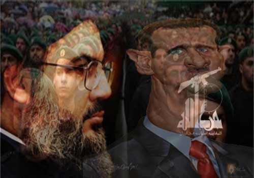 امتثالاً لوصية والده.. بشار تحميه وحدات خاصة من مليشيات "حزب الله" امتثالاً لوصية والده.. بشار تحميه وحدات خاصة من مليشيات "حزب الله"