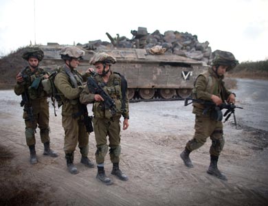 سقوط قذيفتي هاون قرب السياج الأمني في هضبة الجولان