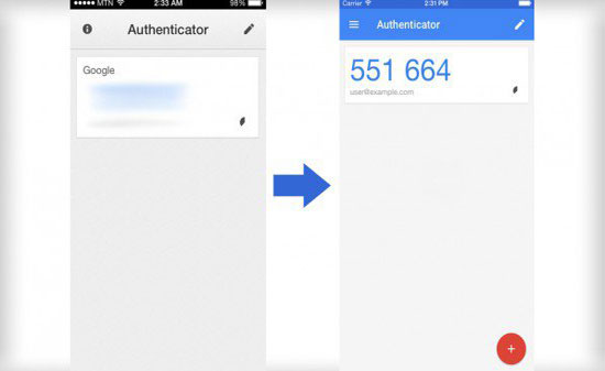 تطبيق Google Authenticator لنظام iOS يحصل على تصميم جديد تطبيق Google Authenticator لنظام iOS يحصل على تصميم جديد