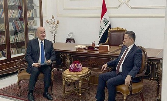 الرئيس العراقي يكلف عدنان الزرفي رسمياً بتشكيل الحكومة الرئيس العراقي يكلف عدنان الزرفي رسمياً بتشكيل الحكومة