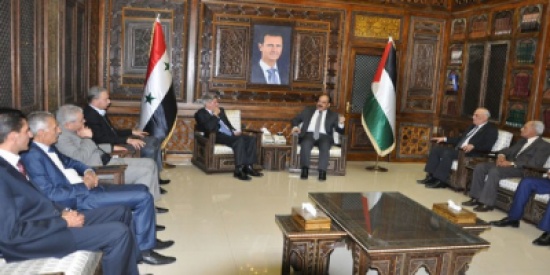 وفد اردني مؤيد للنظام السوري يزور دمشق وفد اردني مؤيد للنظام السوري يزور دمشق