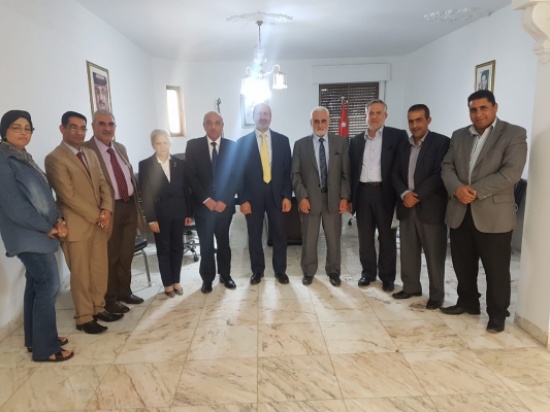 العضايلة خلال لقاء مع "الوطني الدستوري": الأحزاب ركيزة أساسية في تطوير الحياة السياسية