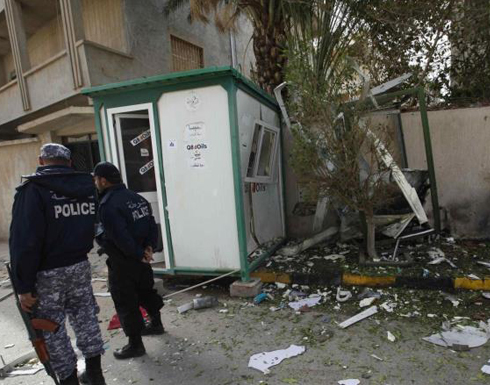 انفجار يستهدف السفارة الإسبانية في ليبيا