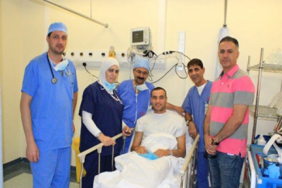 جراحة ناجحة لـ"شفيع" في غضروف الركبة جراحة ناجحة لـ"شفيع" في غضروف الركبة